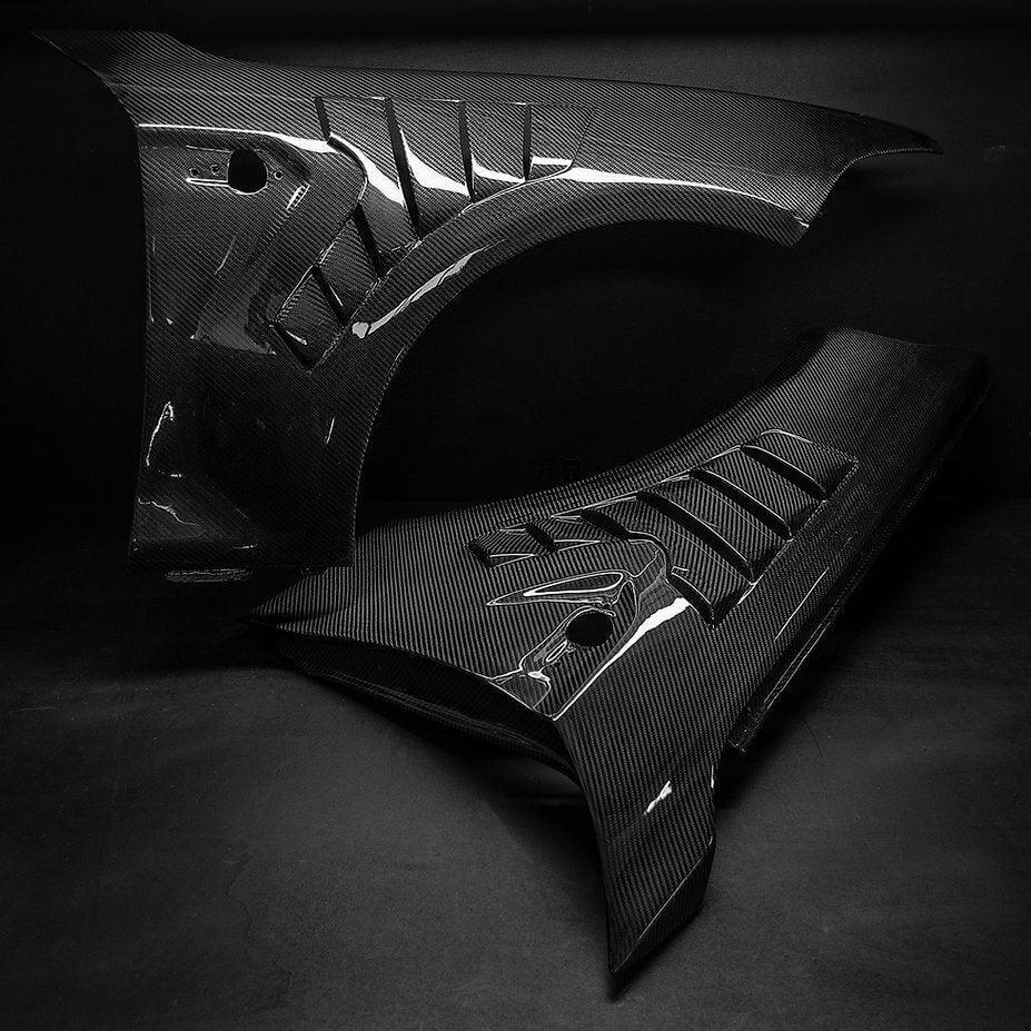 Body Kit Fender Vented and Carbon Grill Kidney in Carbon - BMW F87 M2 & M2C - Image 3
