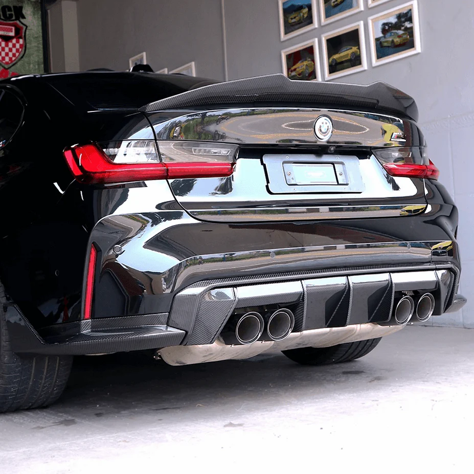 Rear Extractor in Carbon Fiber - BMW M3 G80 G81/M4 G82 G83 - Image 9