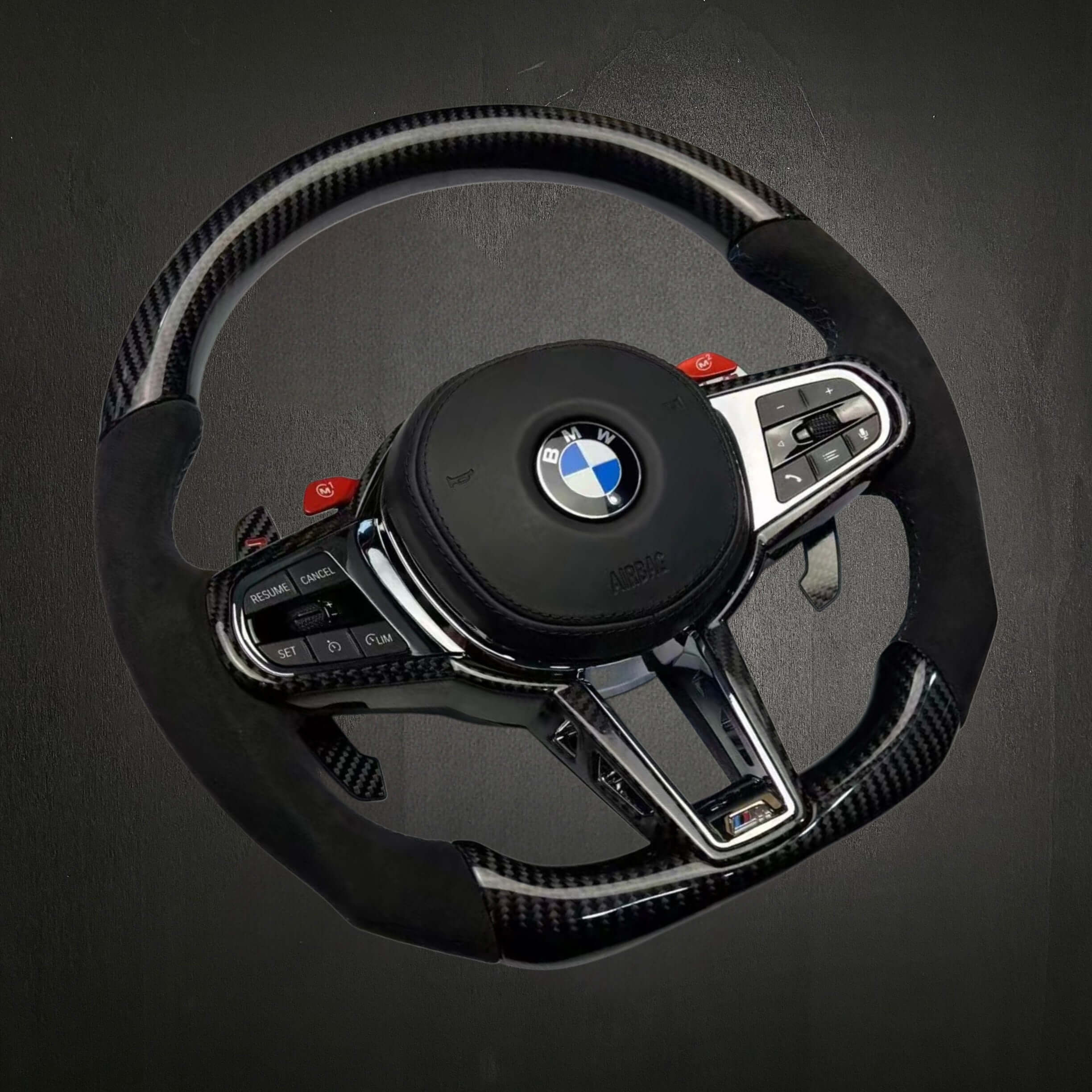 Steering Wheel Custom Carbon or Forged Carbon - BMW LCI G Style - Image 5