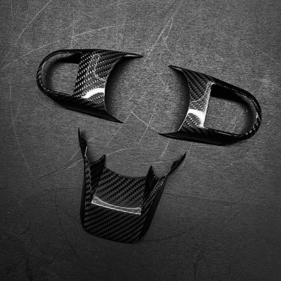 Steering Wheel Trims in Carbon Fiber - MINI LCI F54 / F55 / F56 / F57 / F60 - Image 4