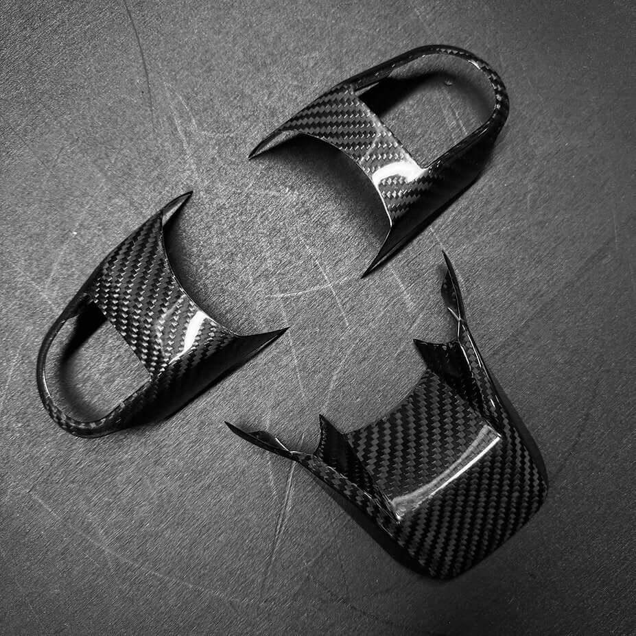 Steering Wheel Trims in Carbon Fiber - MINI LCI F54 / F55 / F56 / F57 / F60 - Image 5